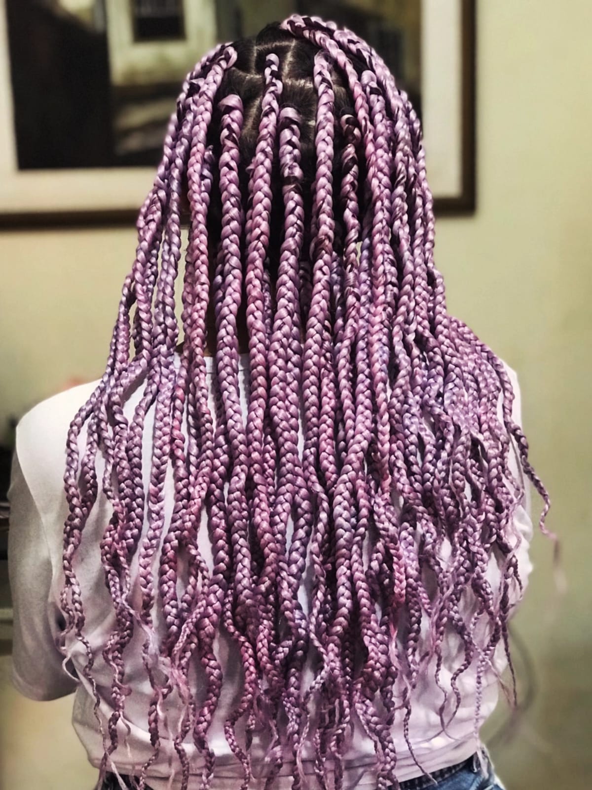 Foto de cabelo trançado