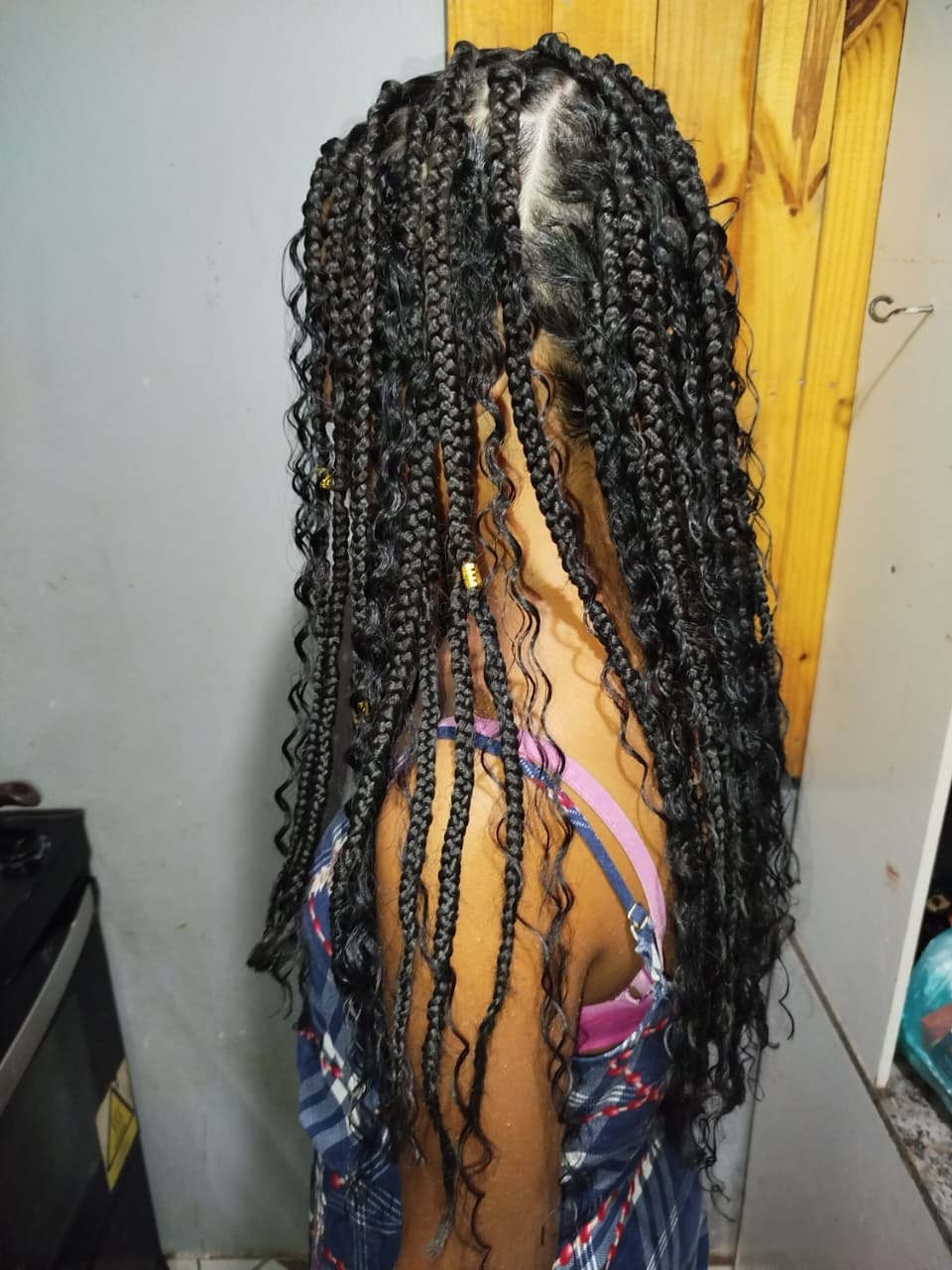 Foto de cabelo trançado